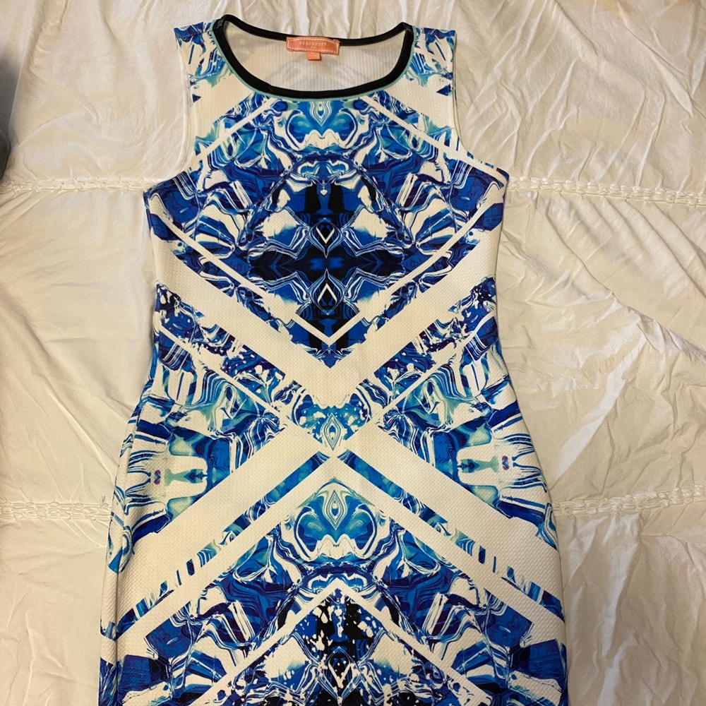 Blue Mini Summer Dress